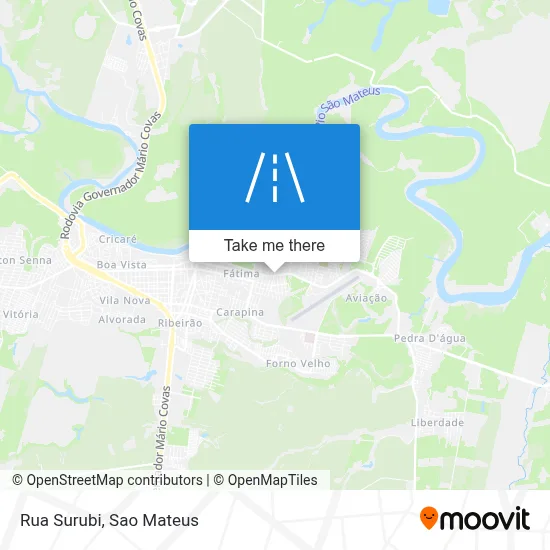 Rua Surubi map