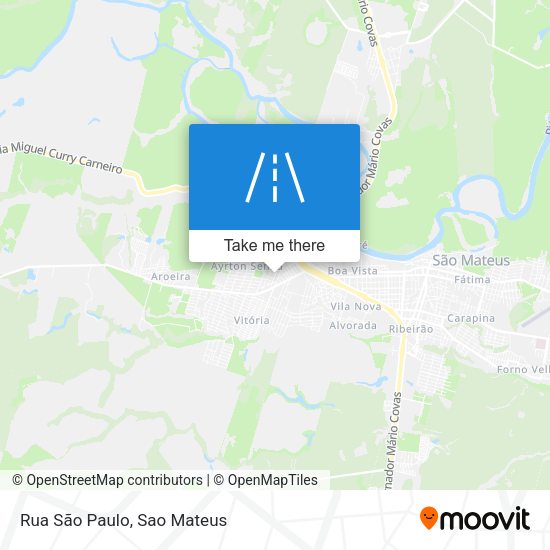 Rua São Paulo map