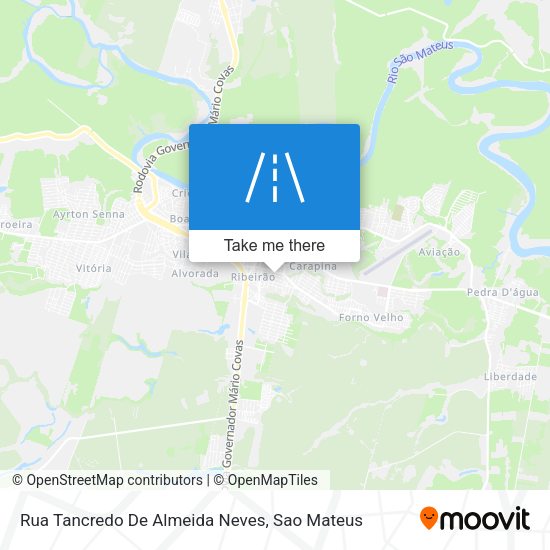 Rua Tancredo De Almeida Neves map