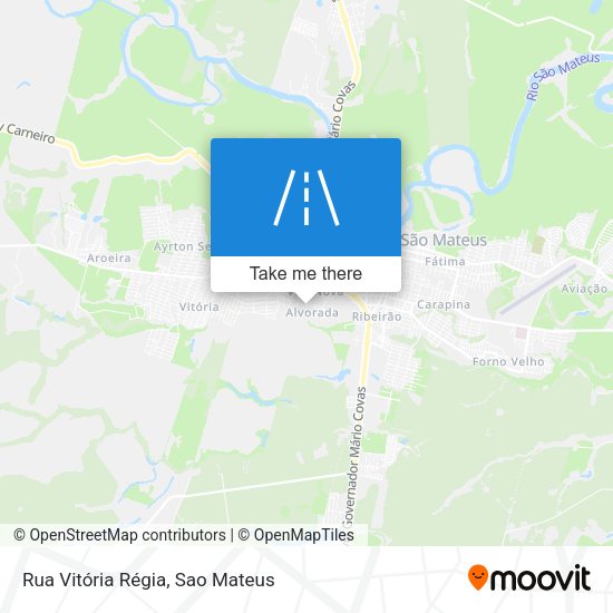 Rua Vitória Régia map