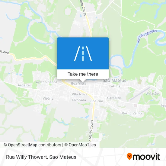 Rua Willy Thowart map