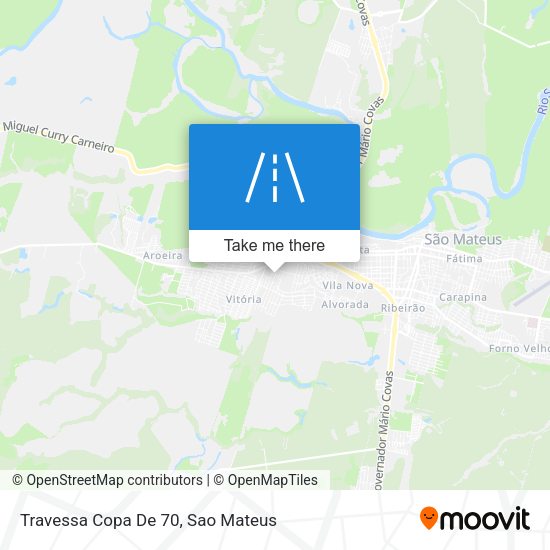 Travessa Copa De 70 map