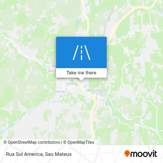 Rua Sul America map