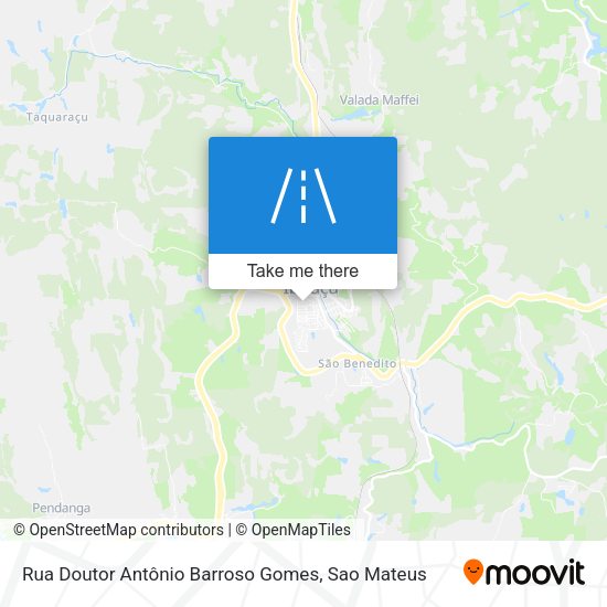 Rua Doutor Antônio Barroso Gomes map