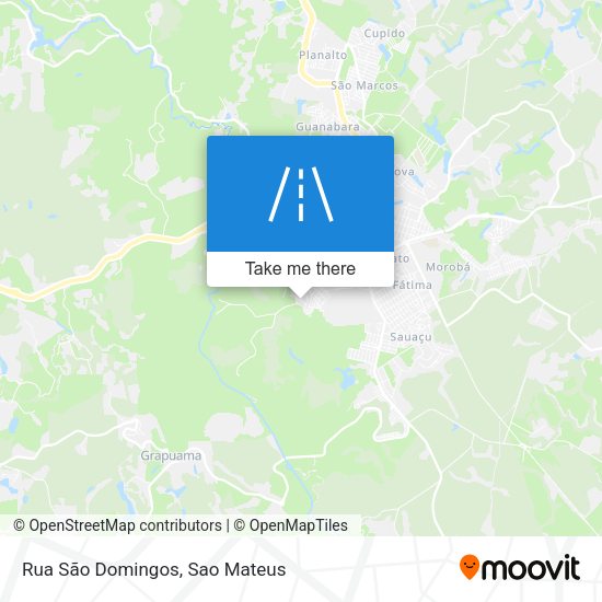 Rua São Domingos map