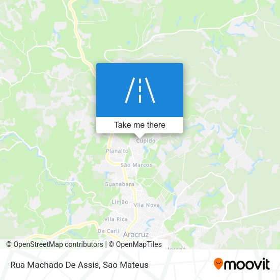 Rua Machado De Assis map