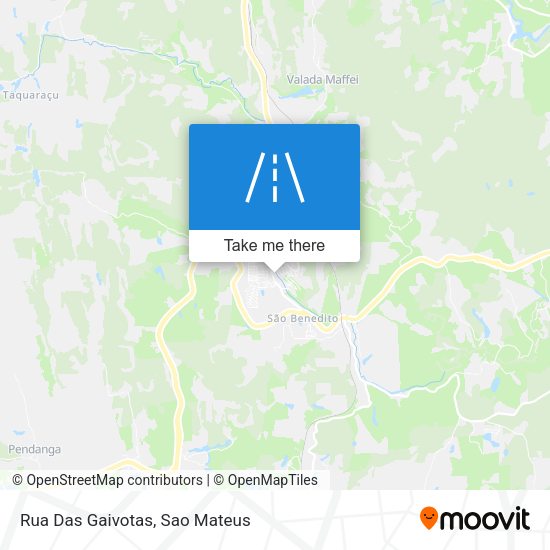 Rua Das Gaivotas map