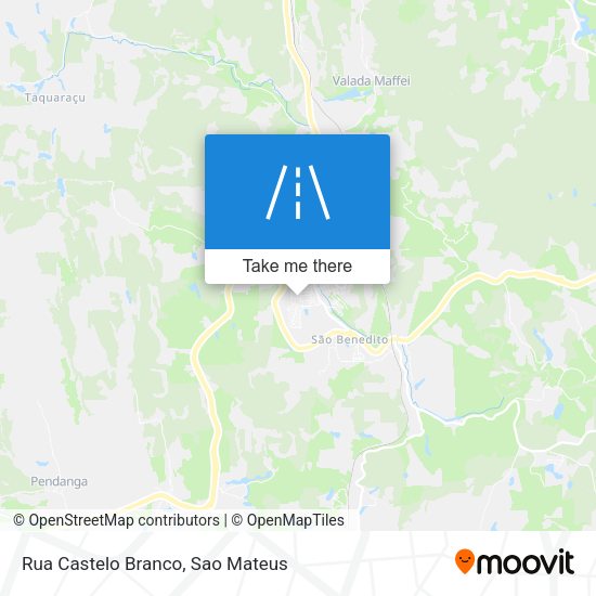 Rua Castelo Branco map
