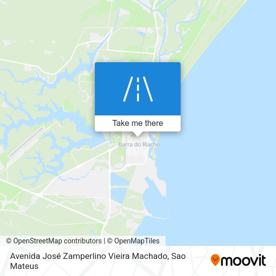 Avenida José Zamperlino Vieira Machado map
