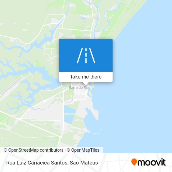 Rua Luiz Cariacica Santos map