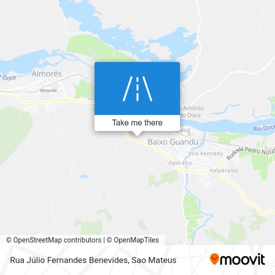 Rua Júlio Fernandes Benevides map
