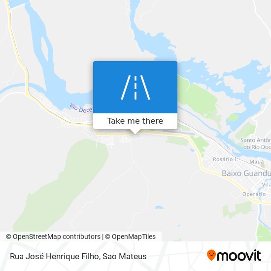 Rua José Henrique Filho map