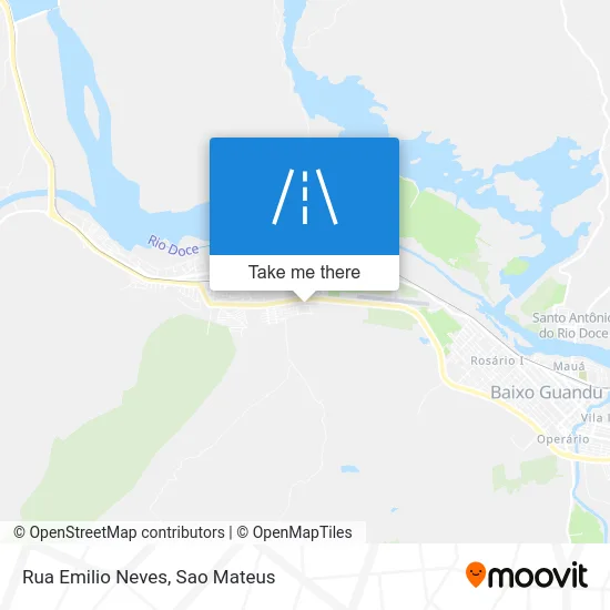 Rua Emilio Neves map