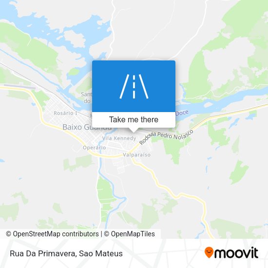 Rua Da Primavera map