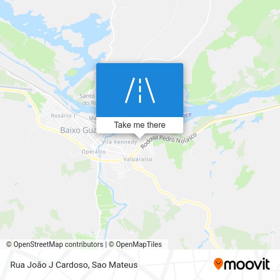 Rua João J Cardoso map