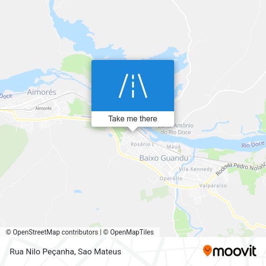 Rua Nilo Peçanha map