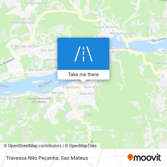 Travessa Nilo Peçanha map