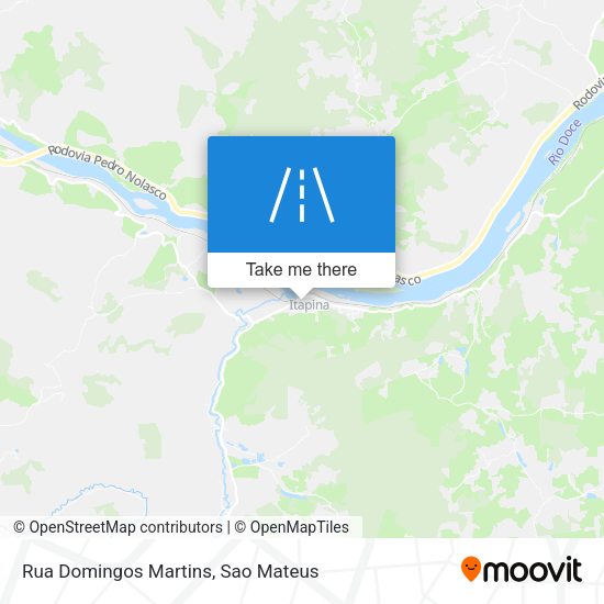 Rua Domingos Martins map