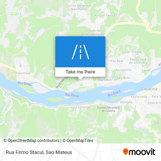 Rua Firmo Stacul map