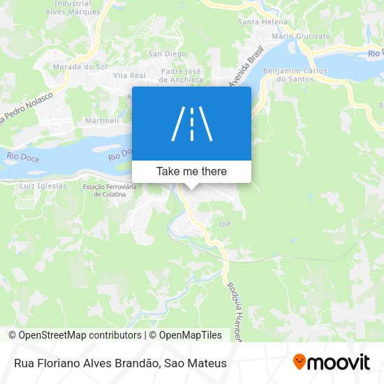 Rua Floriano Alves Brandão map