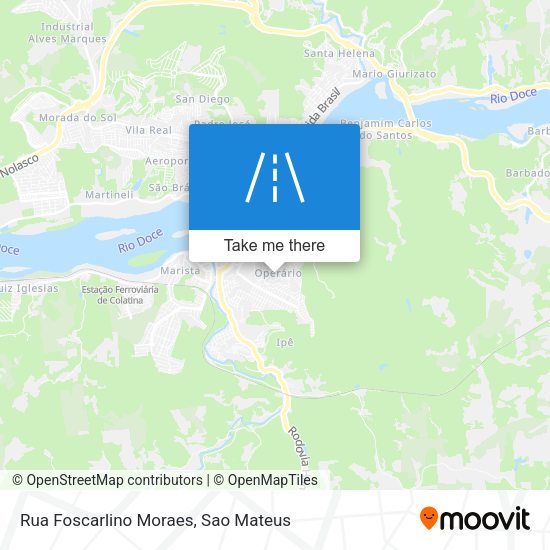 Rua Foscarlino Moraes map