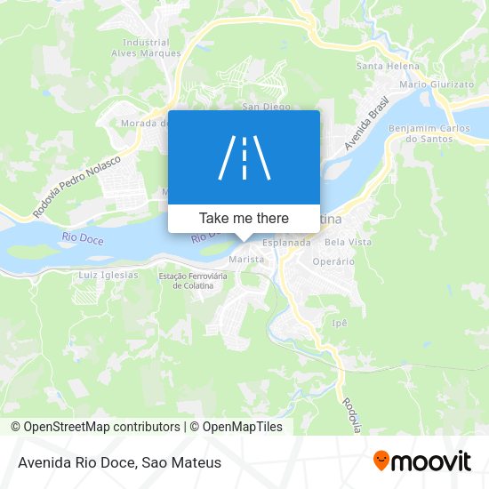 Avenida Rio Doce map