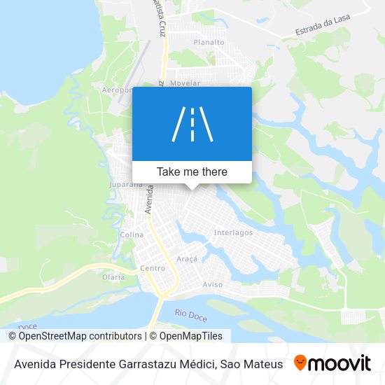 Avenida Presidente Garrastazu Médici map
