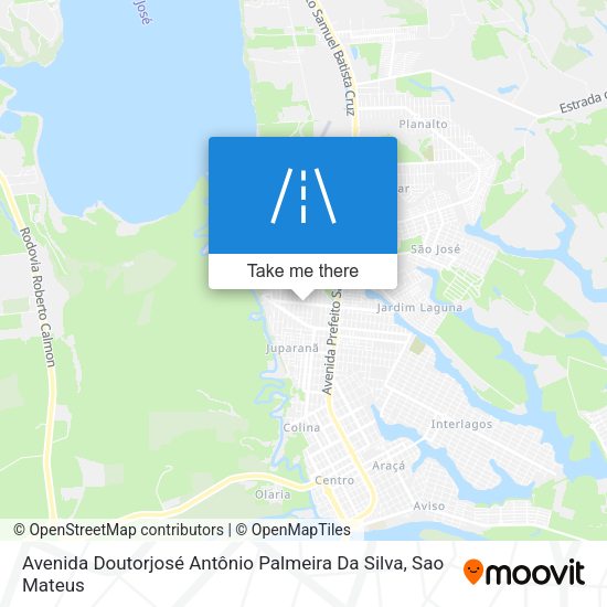 Avenida Doutorjosé Antônio Palmeira Da Silva map