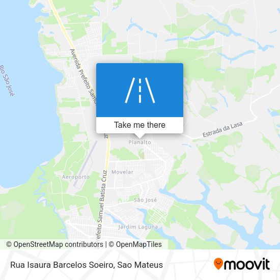 Rua Isaura Barcelos Soeiro map