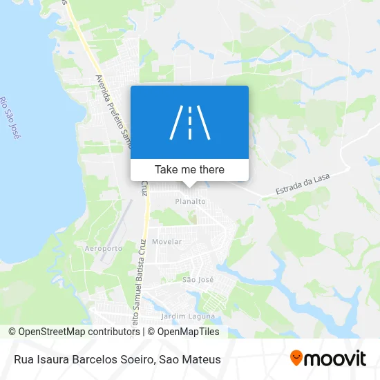 Rua Isaura Barcelos Soeiro map