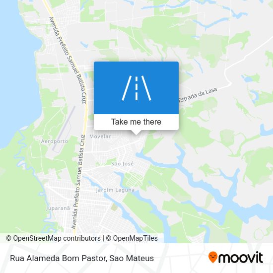 Rua Alameda Bom Pastor map
