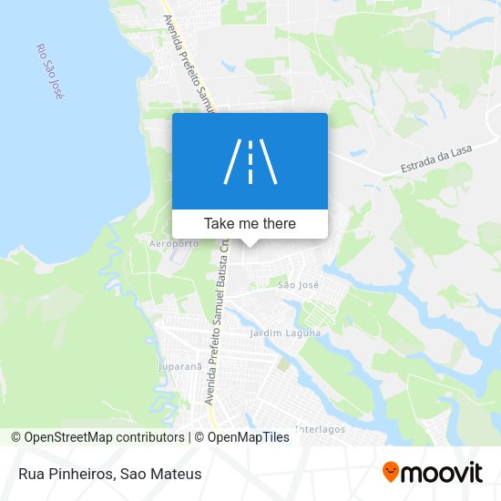 Rua Pinheiros map