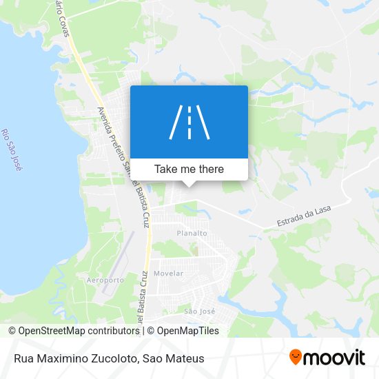 Rua Maximino Zucoloto map