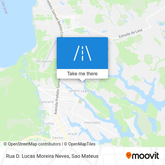 Rua D. Lucas Moreira Neves map