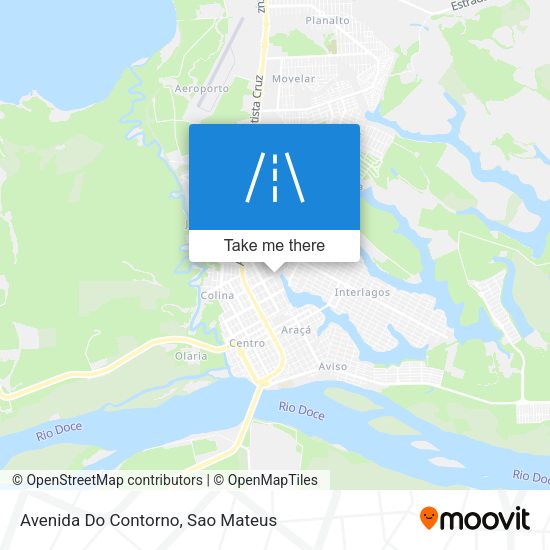 Avenida Do Contorno map
