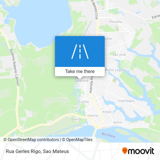 Rua Gerles Rigo map