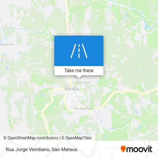 Rua Jorge Veridiano map