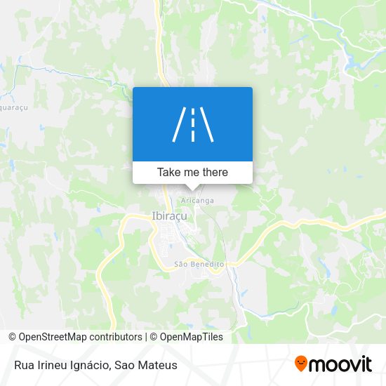 Rua Irineu Ignácio map