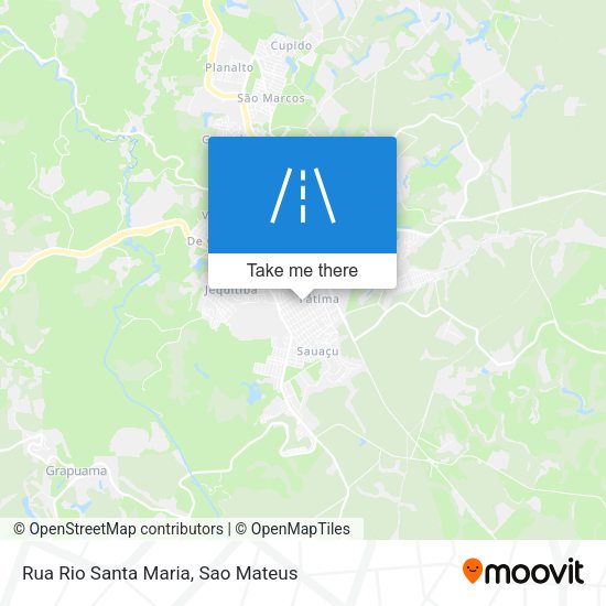 Rua Rio Santa Maria map