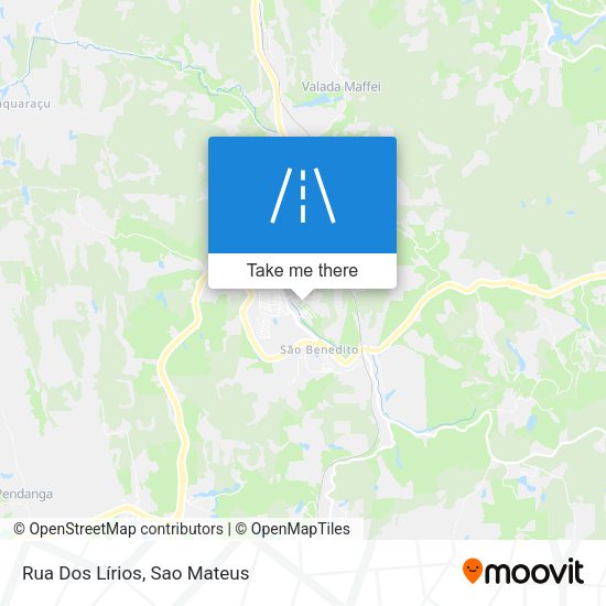 Rua Dos Lírios map
