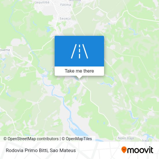 Rodovia Primo Bitti map