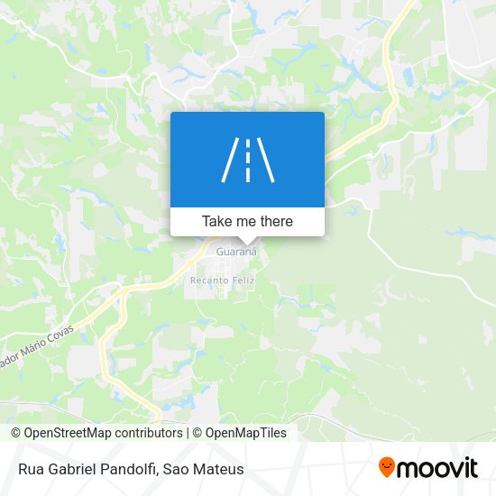 Rua Gabriel Pandolfi map