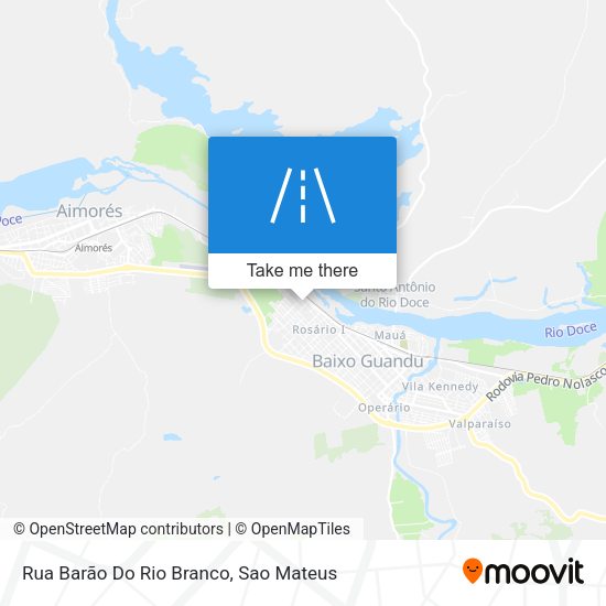 Rua Barão Do Rio Branco map