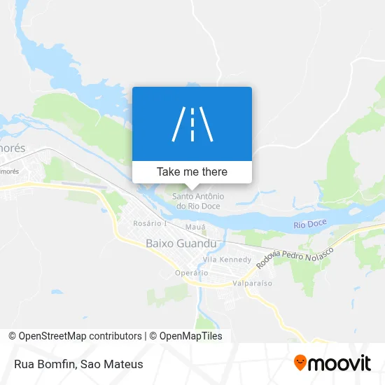 Rua Bomfin map