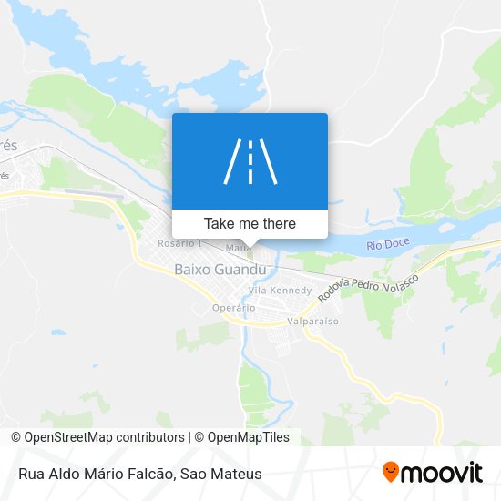Rua Aldo Mário Falcão map