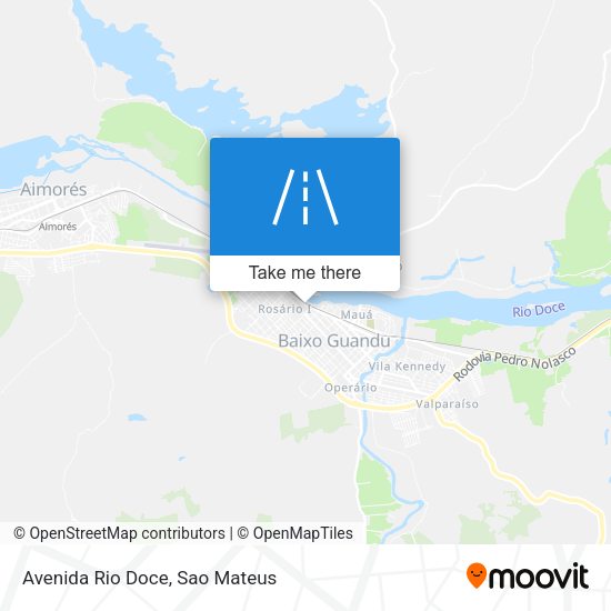 Avenida Rio Doce map