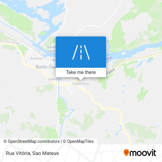 Rua Vitória map