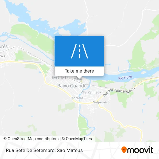 Rua Sete De Setembro map