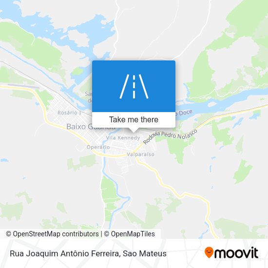 Rua Joaquim Antônio Ferreira map