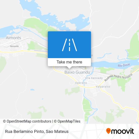 Rua Berlamino Pinto map